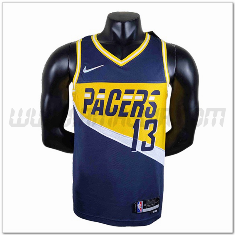 Maglia Indiana Pacers (CRAIG #13) Blu Marino