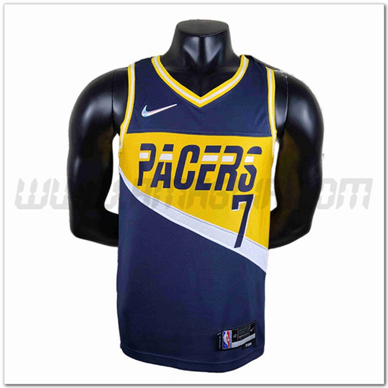 Maglia Indiana Pacers (SABOMIS #7) Blu Marino