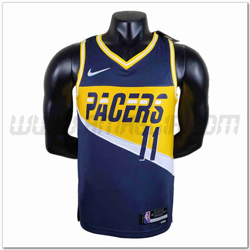 Maglia Indiana Pacers (WIGGINS #11) Blu Marino