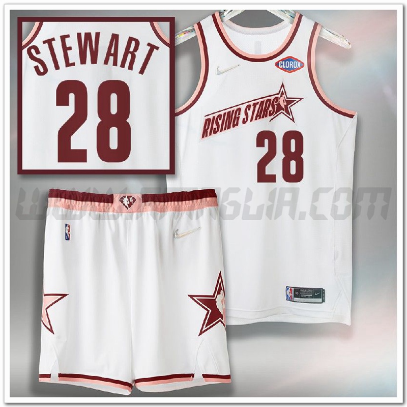 Maglia American All-Star (STEWART #28) Bianco