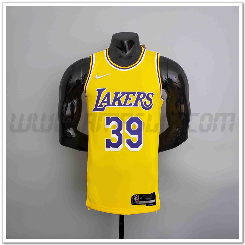 Maglia Los Angeles Lakers (HOWARD #39) Giallo