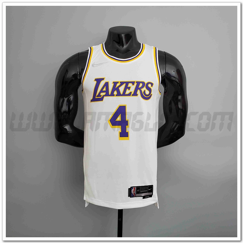 Maglia Los Angeles Lakers (RONDO #6) Bianco
