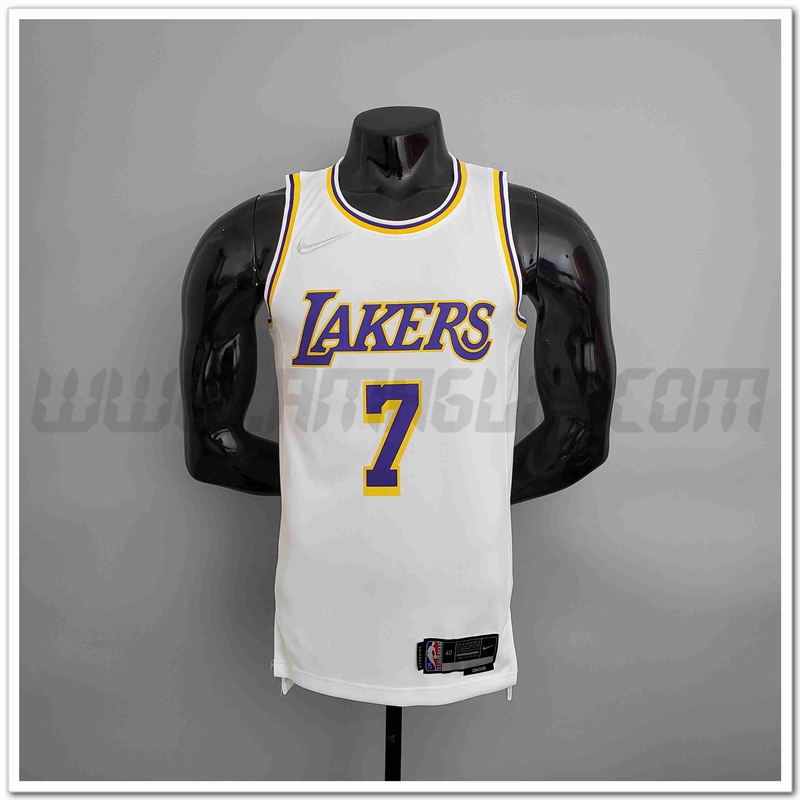 Maglia Los Angeles Lakers (ANTHONY #7) Bianco
