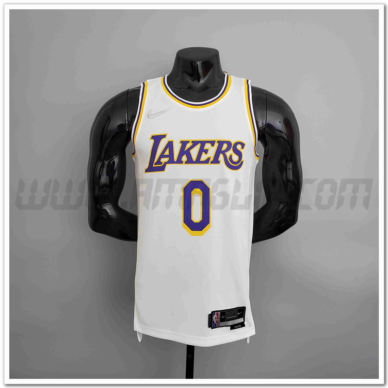 Maglia Los Angeles Lakers (WESTBROOK #0) Bianco