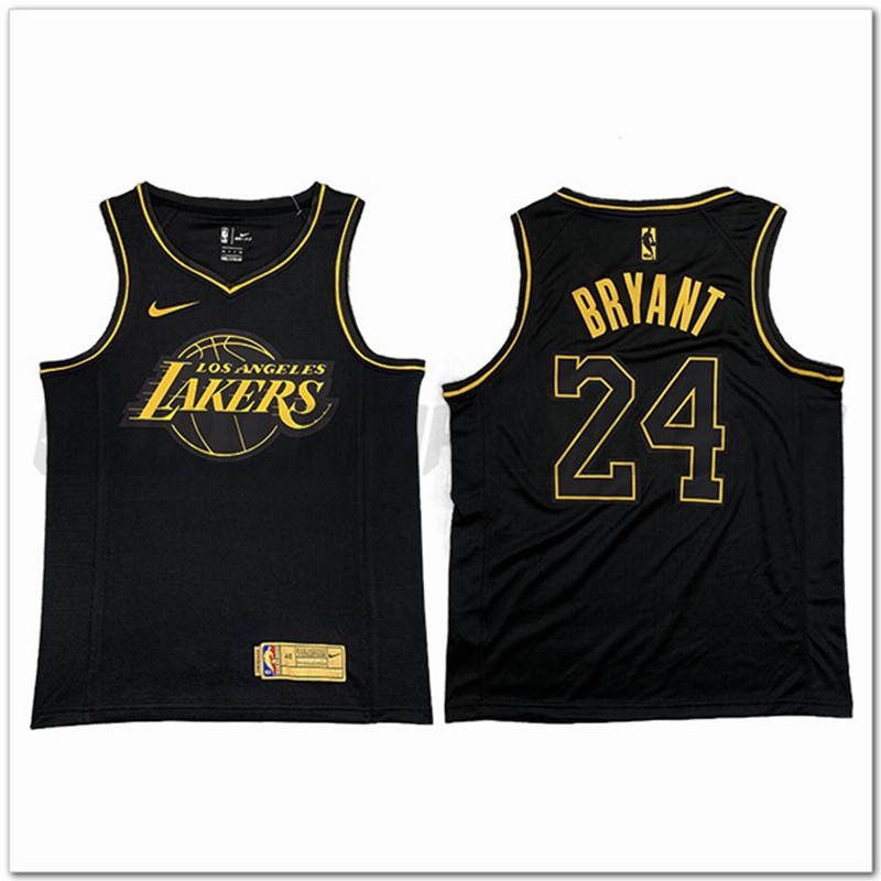 Maglia Los Angeles Lakers (BRYANT #24) Nero