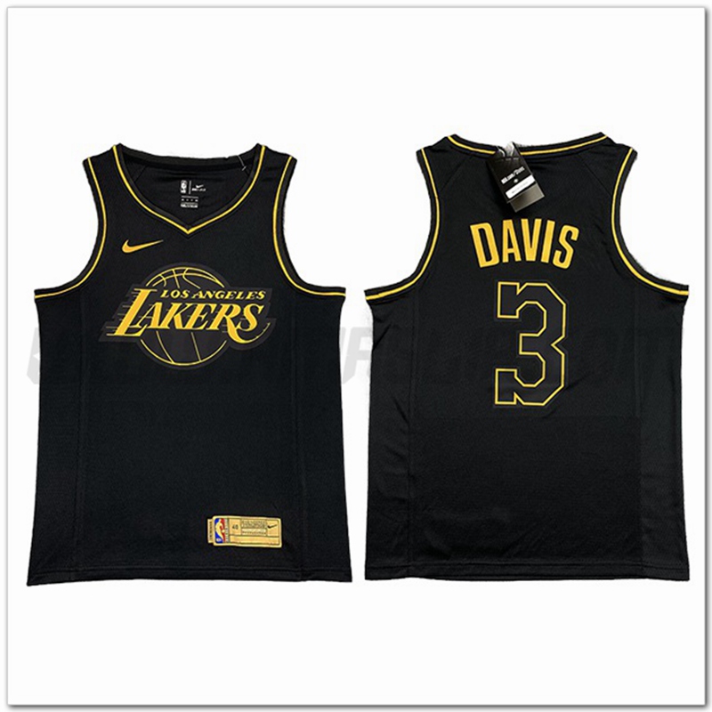 Maglia Los Angeles Lakers (DAVIS #3) Nero
