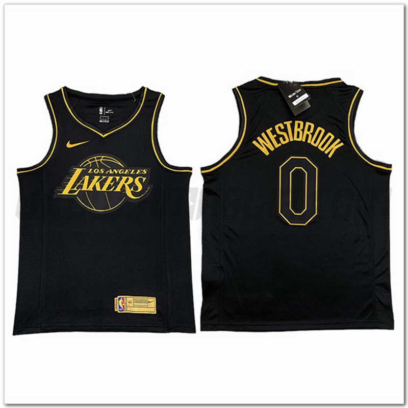 Maglia Los Angeles Lakers (WESTBROOK #0) Nero