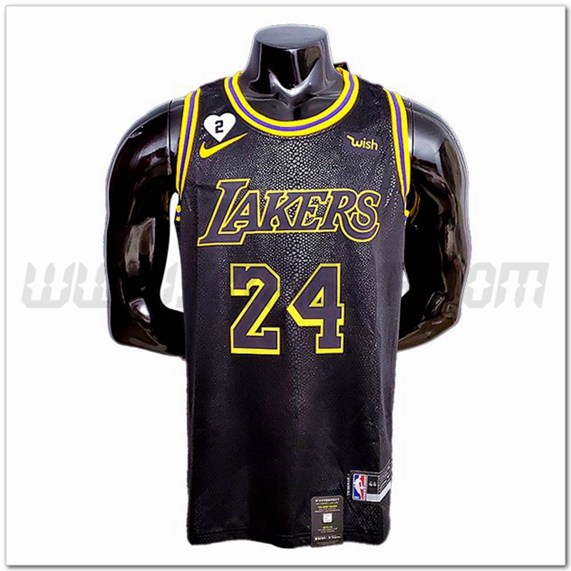 Maglia Los Angeles Lakers (BRYANT #34) Nero