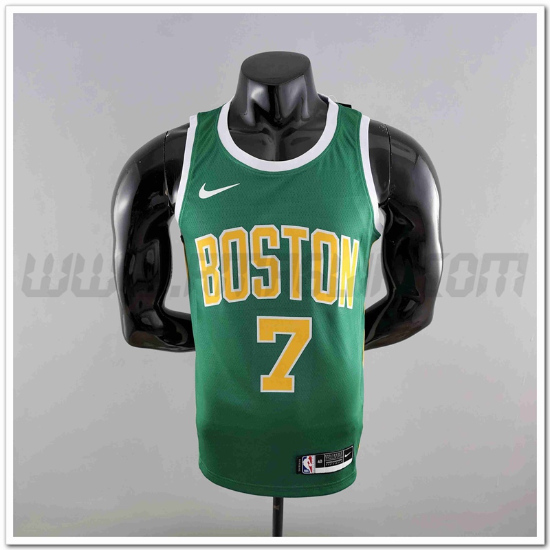 Maglia Boston Celtics (BROWN #7) Verde