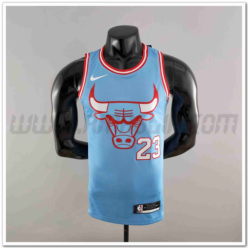 Maglia Chicago Bulls (JORDAN #23) Blu