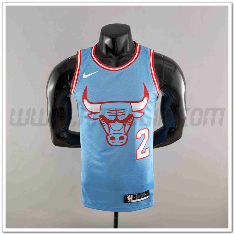 Maglia Chicago Bulls (BALL #2) Blu