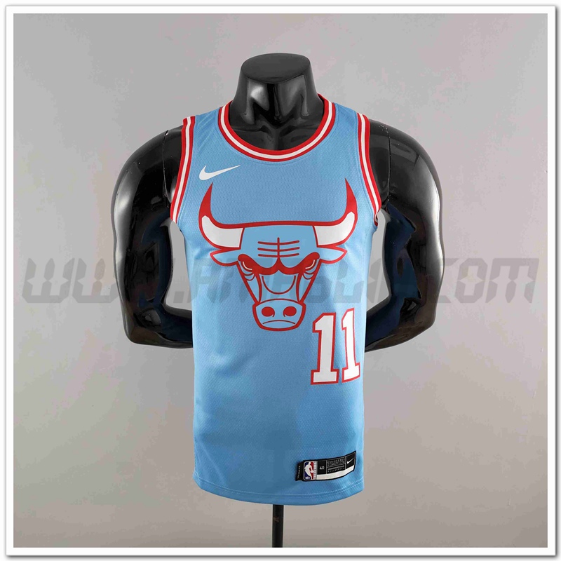 Maglia Chicago Bulls (De ROZAN #11) Blu