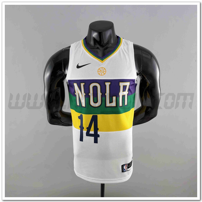Maglia New Orleans Pelicans (INGRAM #14) Bianco Urban Edition
