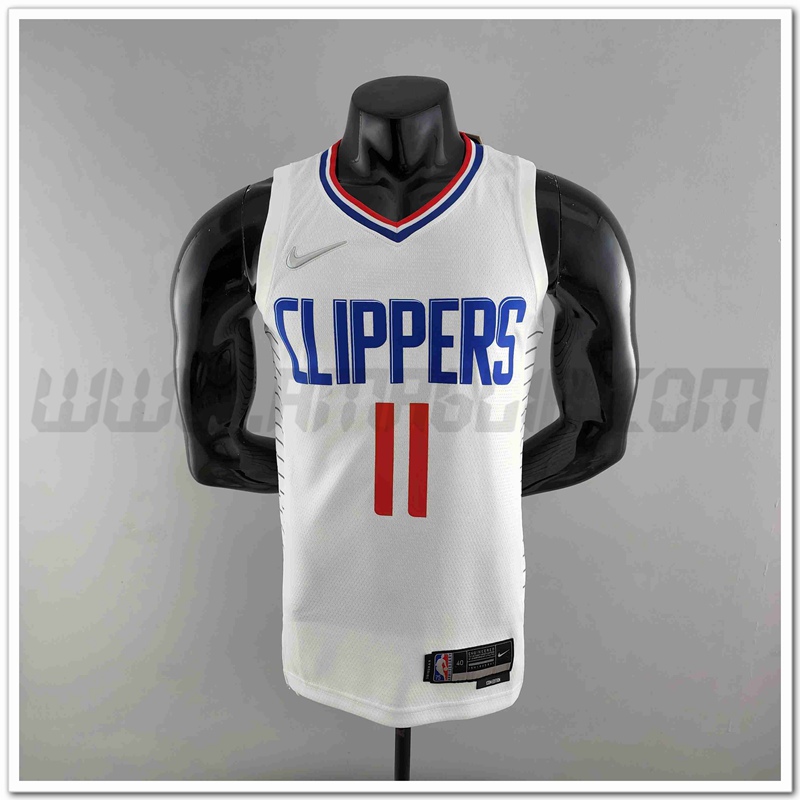 Maglia Los Angeles Clippers (WALL #11) Bianco 75°anniversario
