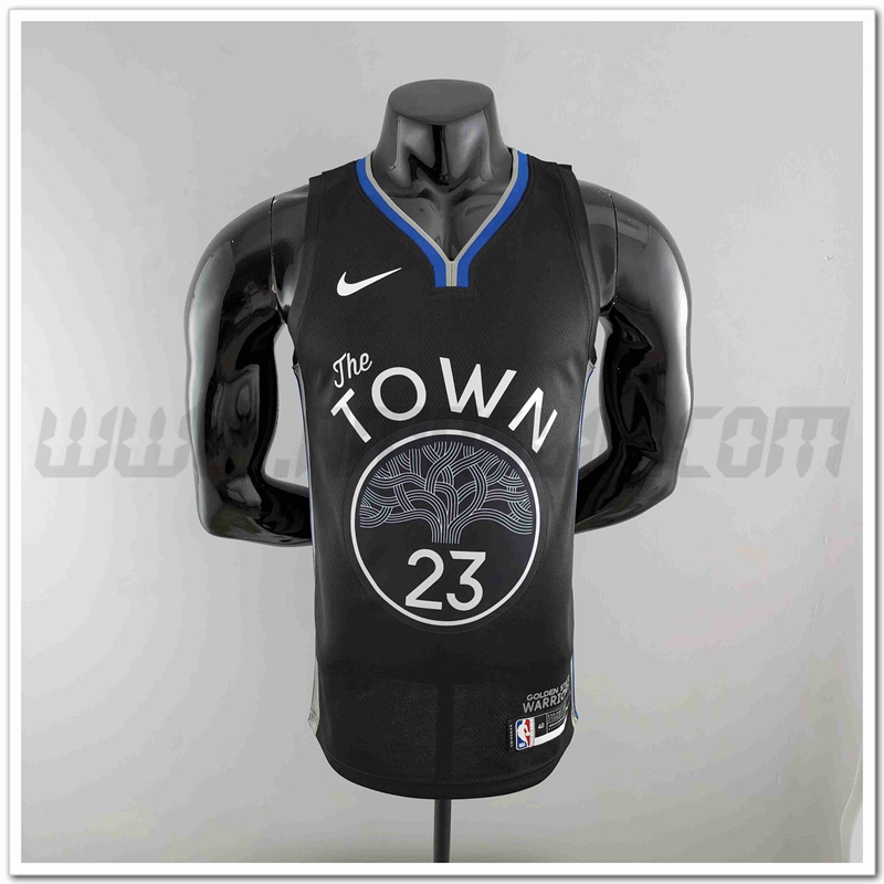 Maglia Golden State Warriors (GREEN #23) 2020 Nero Citta