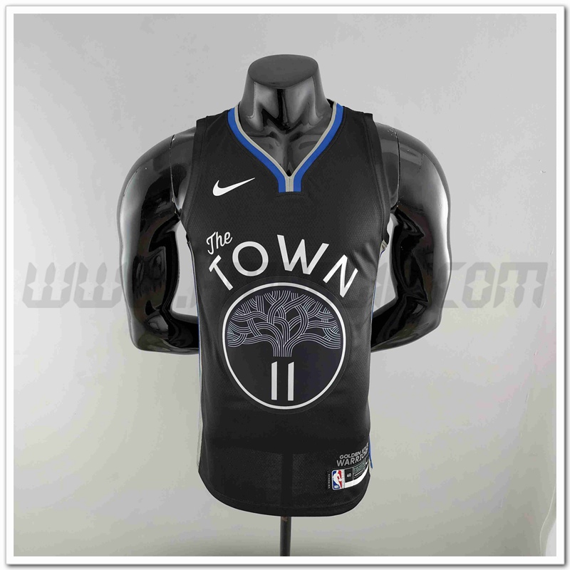 Maglia Golden State Warriors (THOMPSON #11) 2020 Nero Citta