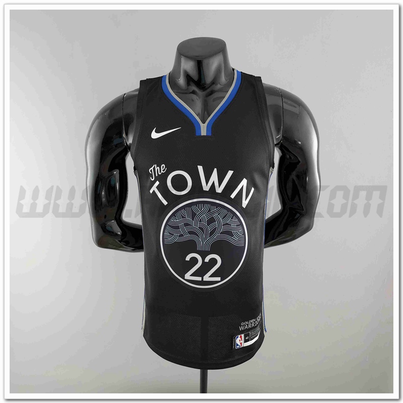 Maglia Golden State Warriors (WIGGINS #22) 2020 Nero Citta