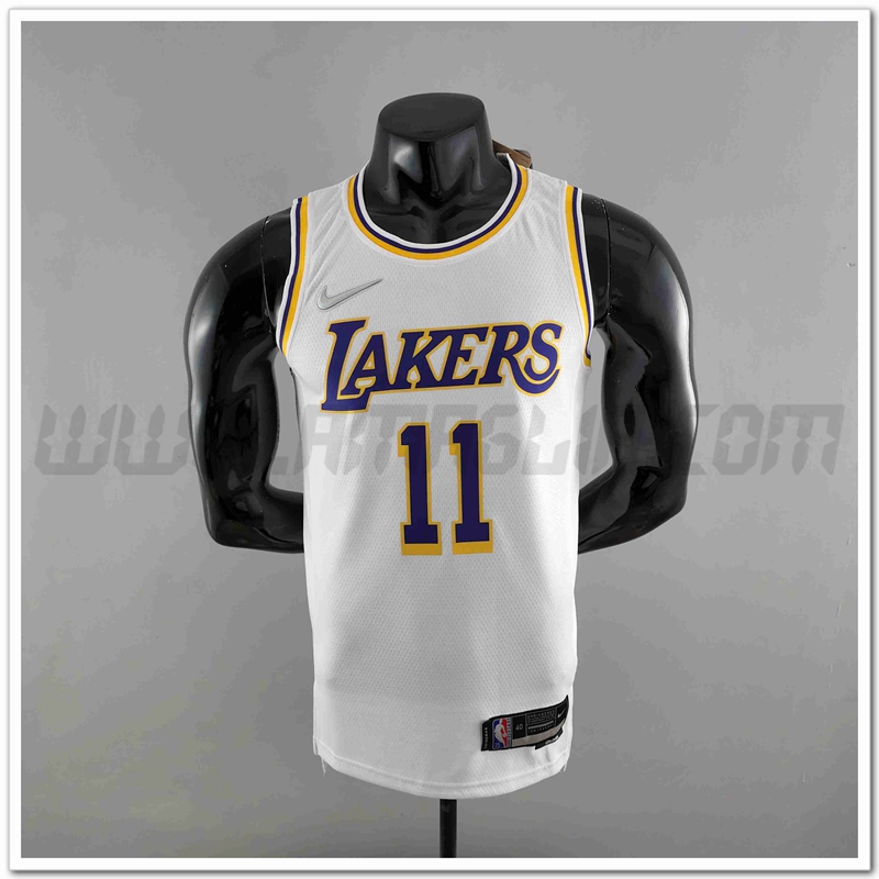 Maglia Los Angeles Lakers (IRVING #11) Bianco 75°anniversario