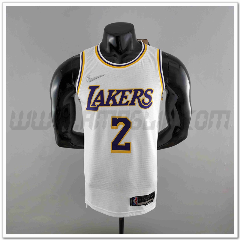 Maglia Los Angeles Lakers (IRVING #2) Bianco 75°anniversario