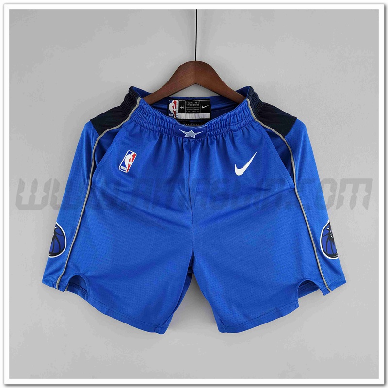 Pantalonicini NBA Dallas Mavericks Blu