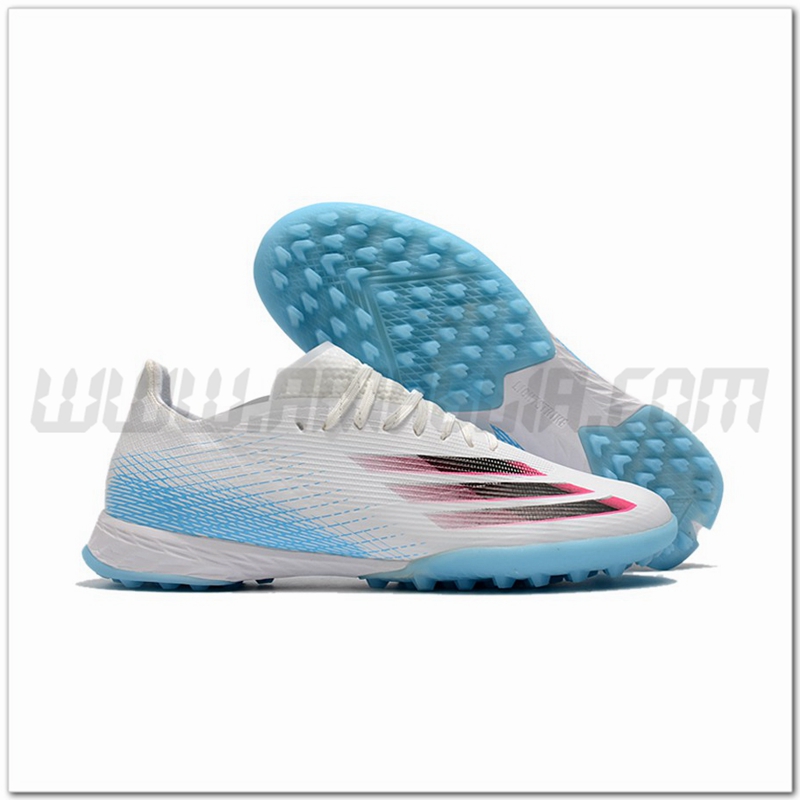 Adidas Scarpe da Calcio X Ghosted.1 TF Azzurro