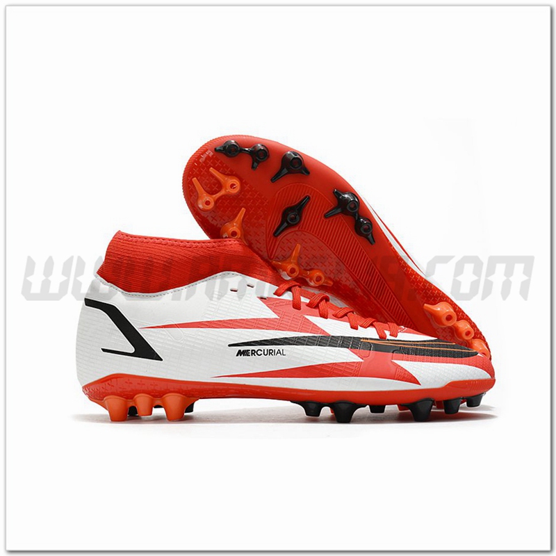 Nike Scarpe da Calcio Superfly 8 Academy AG Rosso