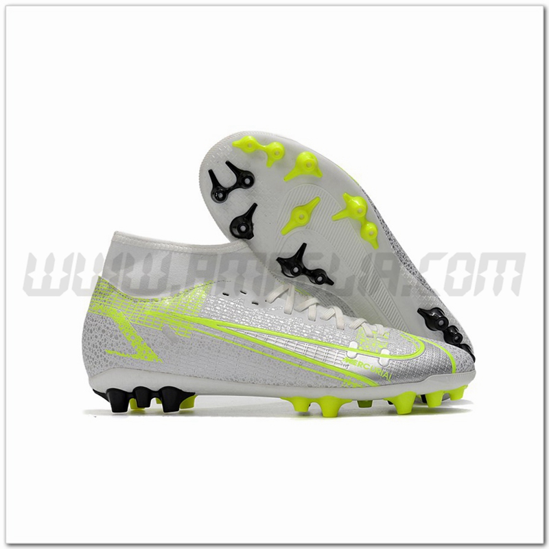 Nike Scarpe da Calcio Superfly 8 Academy AG D'argento