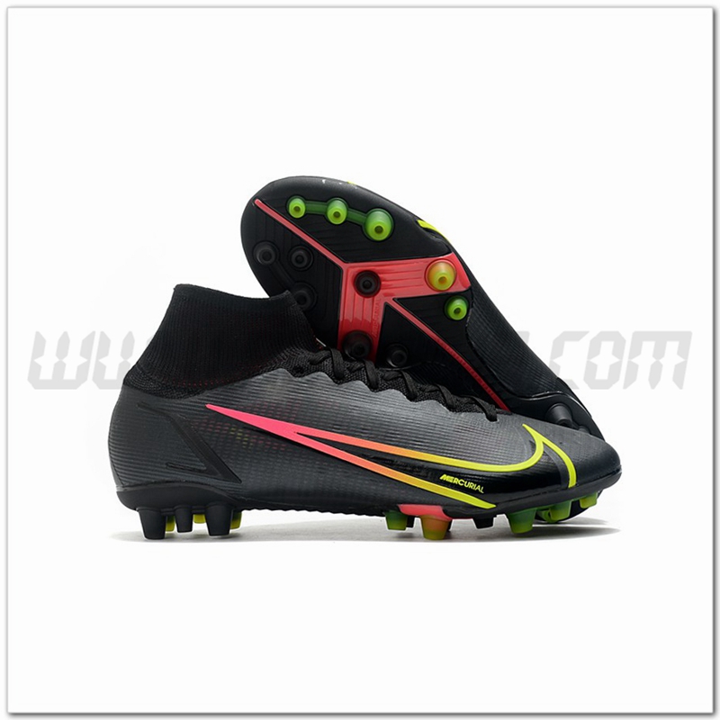 Nike Scarpe da Calcio Superfly 8 Pro AG Nero