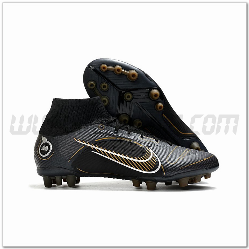 Nike Scarpe da Calcio Superfly 8 Pro AG Nero