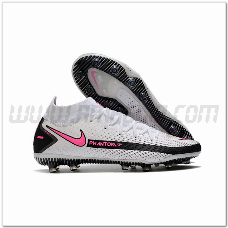 Nike Scarpe da Calcio Phantom GT Elite Dynamic Fit AG-PRO Bianco