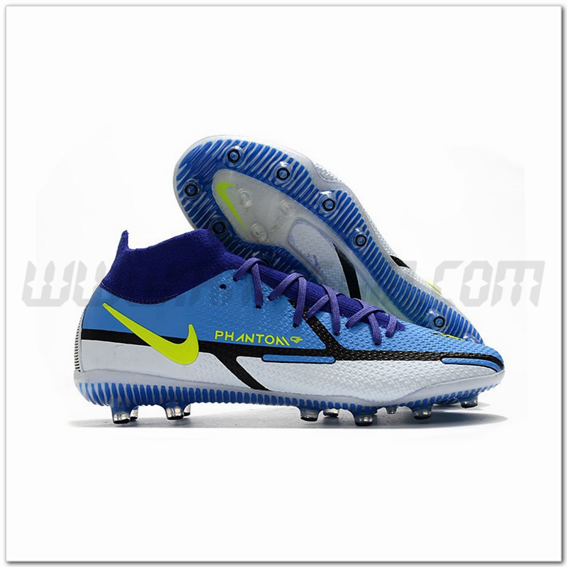 Nike Scarpe da Calcio Phantom GT Elite Dynamic Fit AG-PRO Blu