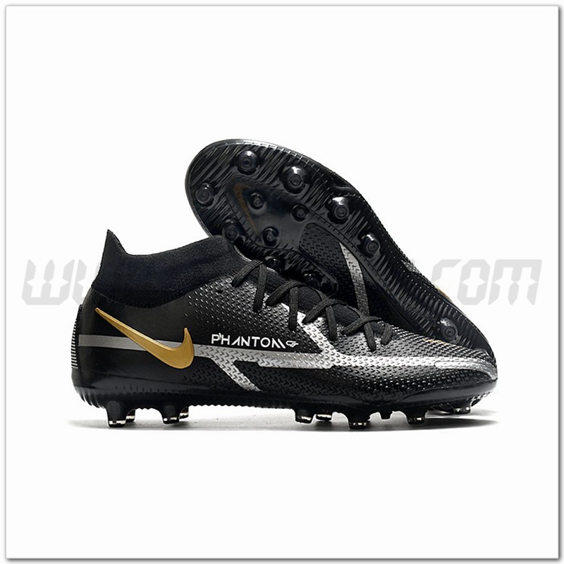 Nike Scarpe da Calcio Phantom GT Elite Dynamic Fit AG-PRO Nero