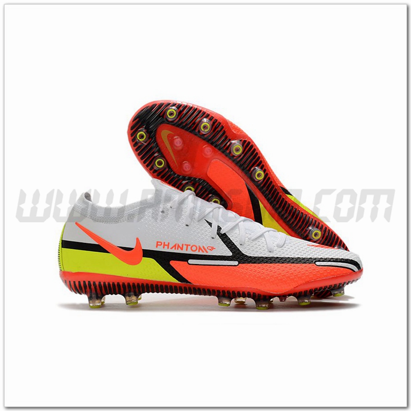 Nike Scarpe da Calcio Phantom GT Elite AG-PRO Bianco/Arancia