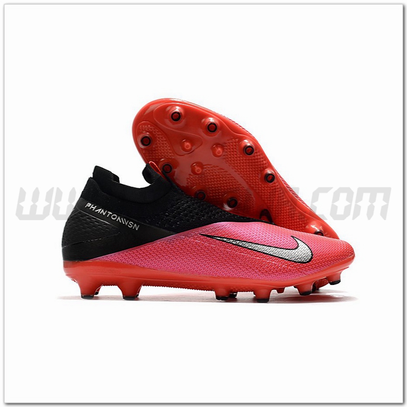 Nike Scarpe da Calcio Phantom VSN 2 Elite DF AG-PRO Nero/Rosa