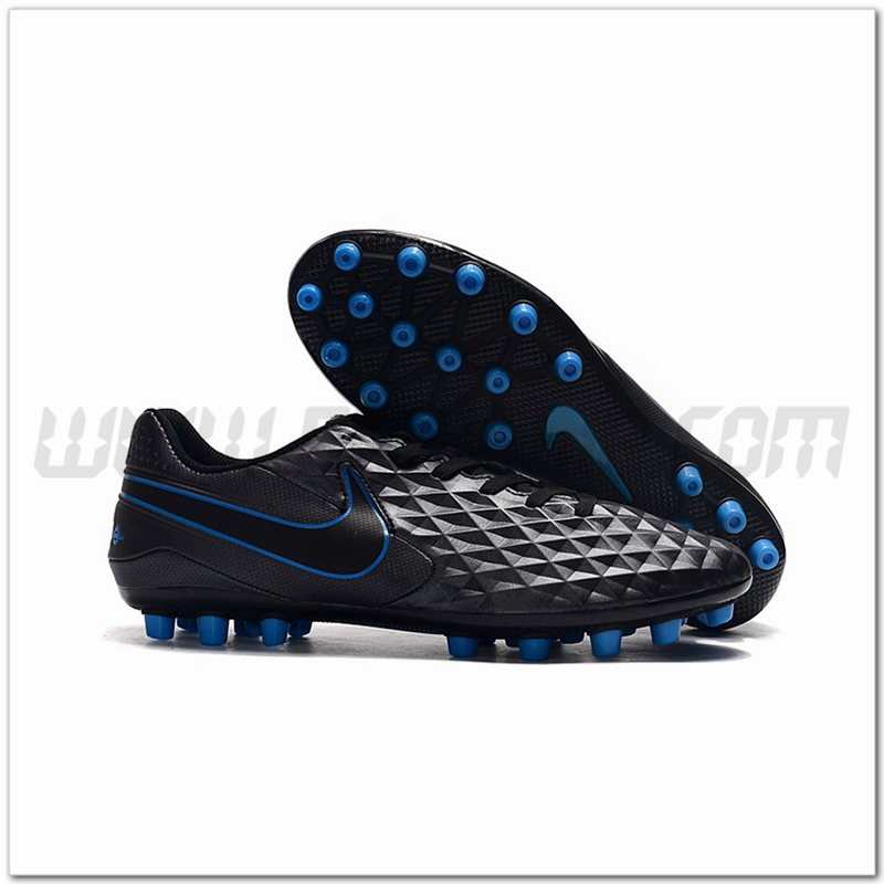 Nike Scarpe da Calcio Tiempo Legend VIII Acadermy AG Nero