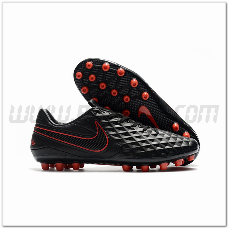 Nike Scarpe da Calcio Tiempo Legend VIII Acadermy AG Nero