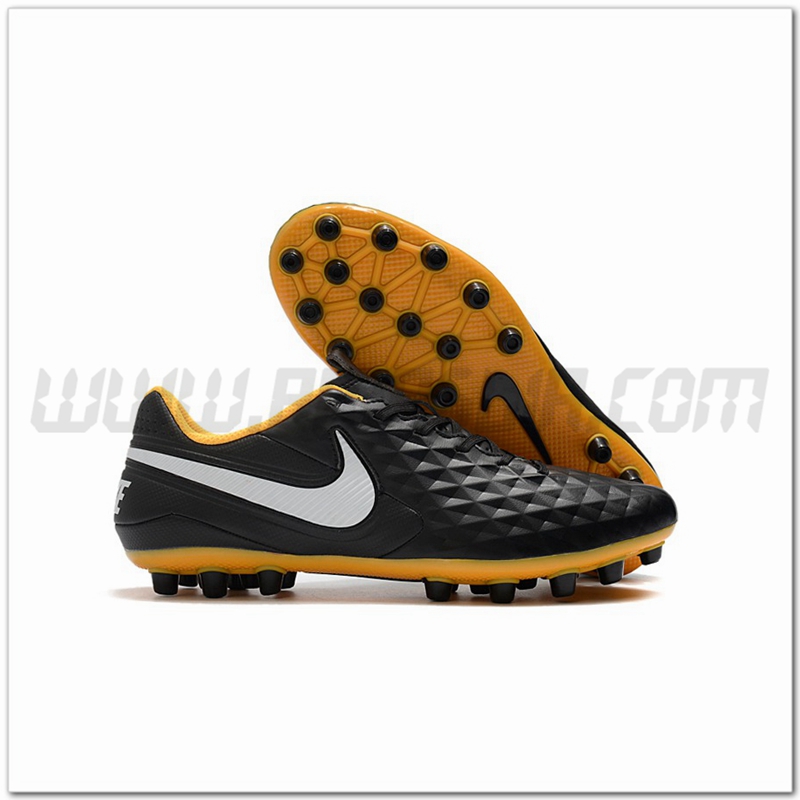 Nike Scarpe da Calcio Tiempo Legend VIII Acadermy AG Nero