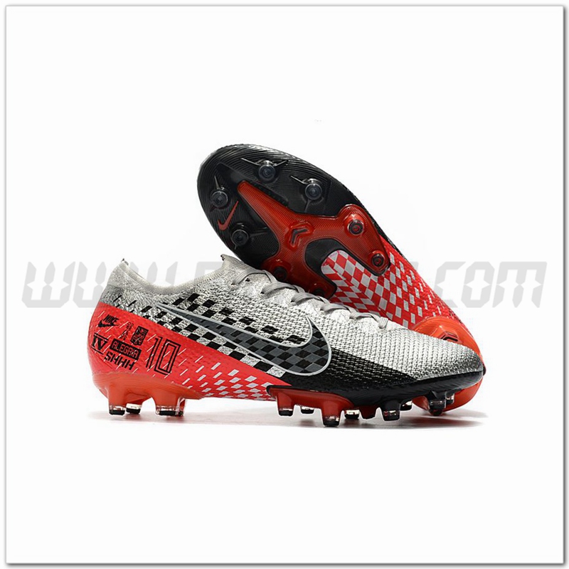 Nike Scarpe da Calcio Mercurial Vapor 13 Elite AG D'argento