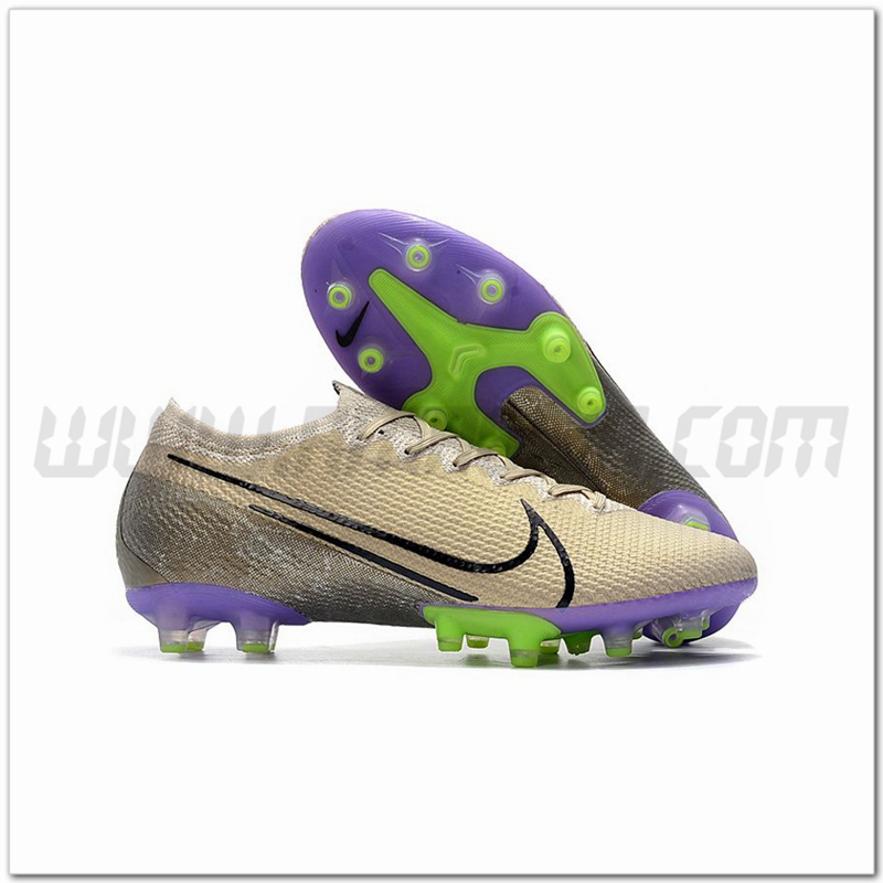 Nike Scarpe da Calcio Mercurial Vapor 13 Elite AG D'oro