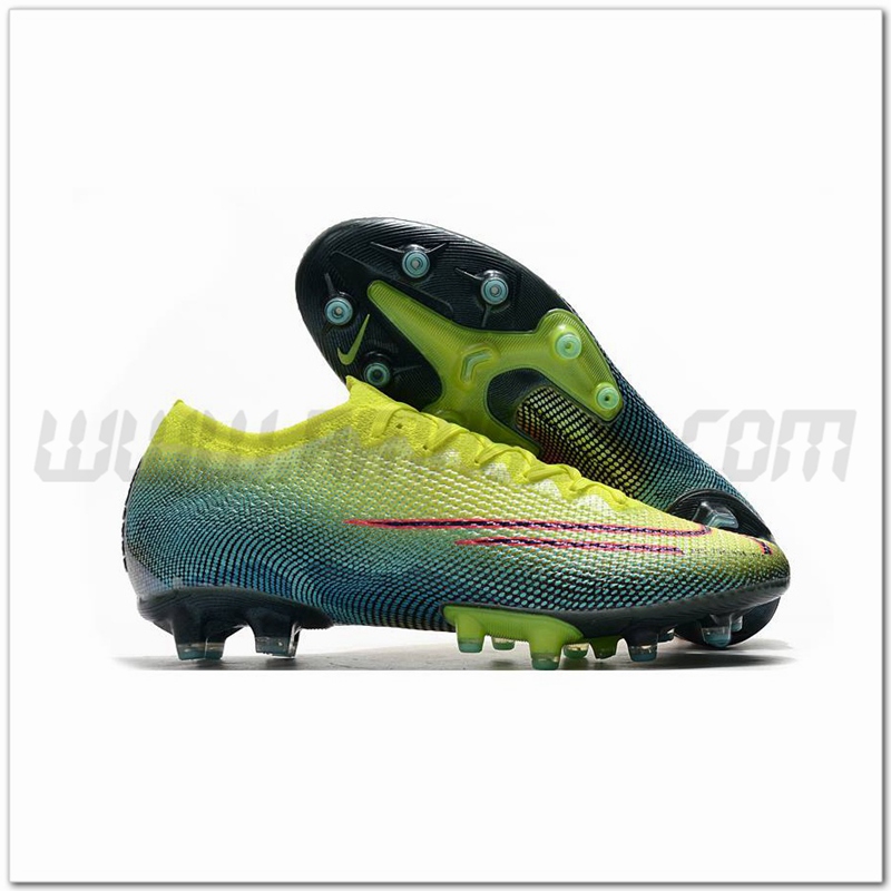 Nike Scarpe da Calcio Mercurial Vapor 13 Elite AG Giallo/Verde