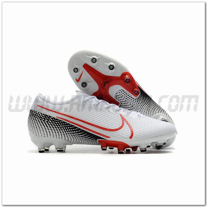 Nike Scarpe da Calcio Mercurial Vapor 13 Elite AG Bianco