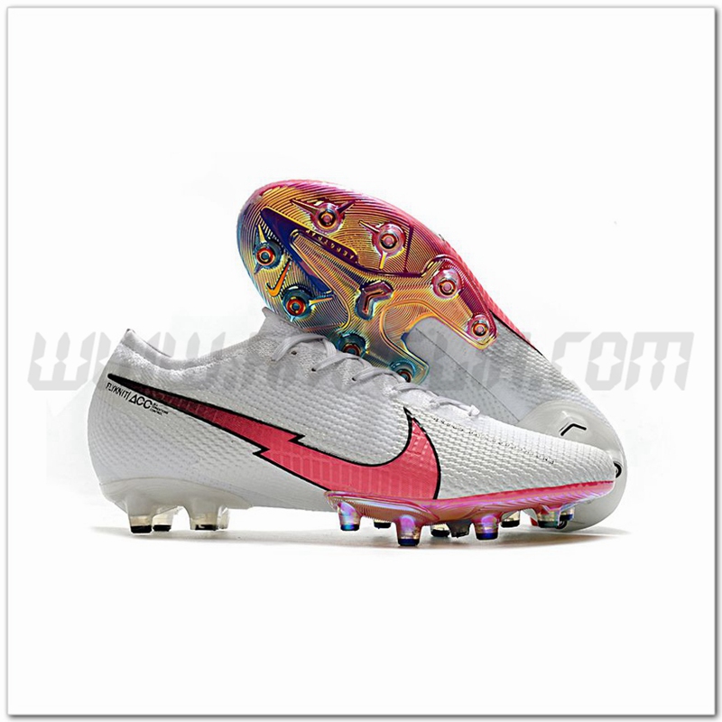 Nike Scarpe da Calcio Mercurial Vapor 13 Elite AG Bianco