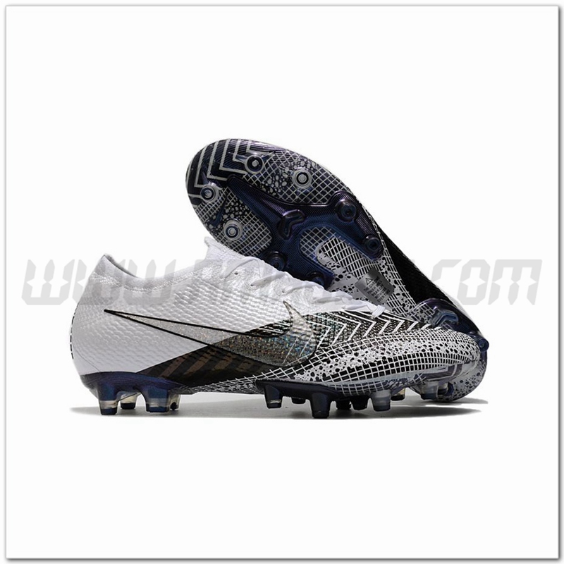 Nike Scarpe da Calcio Mercurial Vapor 13 Elite AG Nero/Bianco