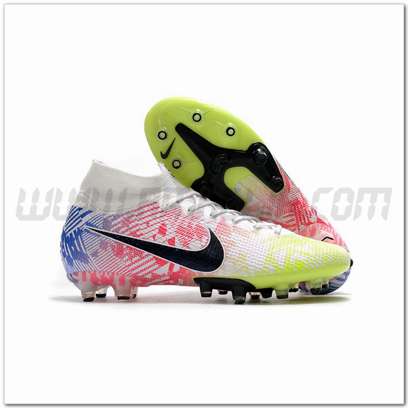 Nike Scarpe da Calcio Superfly 7 Elite SE AG Rosa/Giallo/Blu