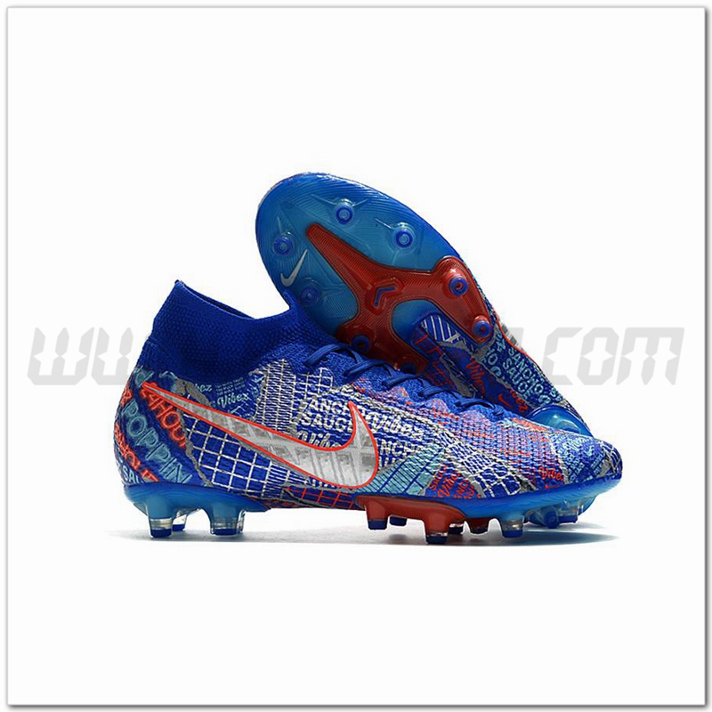 Nike Scarpe da Calcio Superfly 7 Elite SE AG Blu