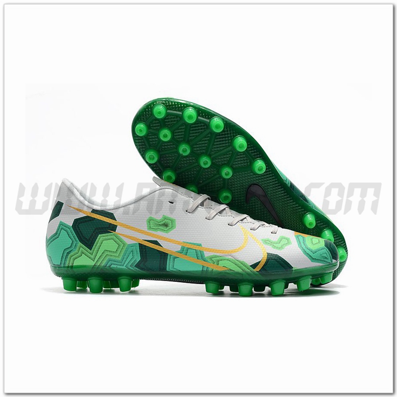Nike Scarpe da Calcio Dream Speed Mercurial Vapor Academy AG Bianco/Verde