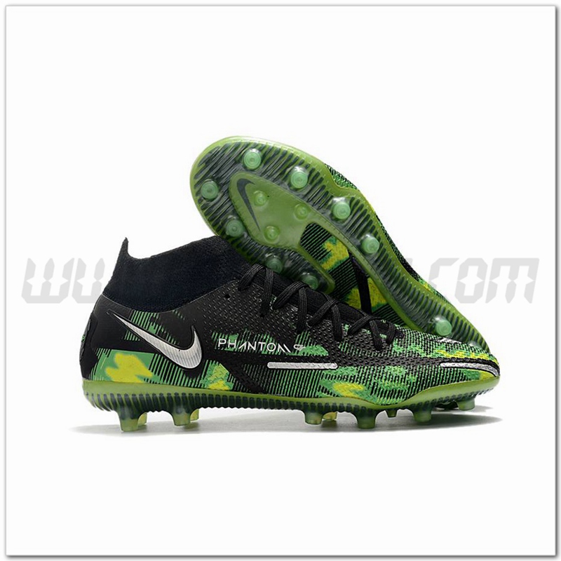 Nike Scarpe da Calcio Phantom GT Elite Dynamic Fit AG-PRO Verde