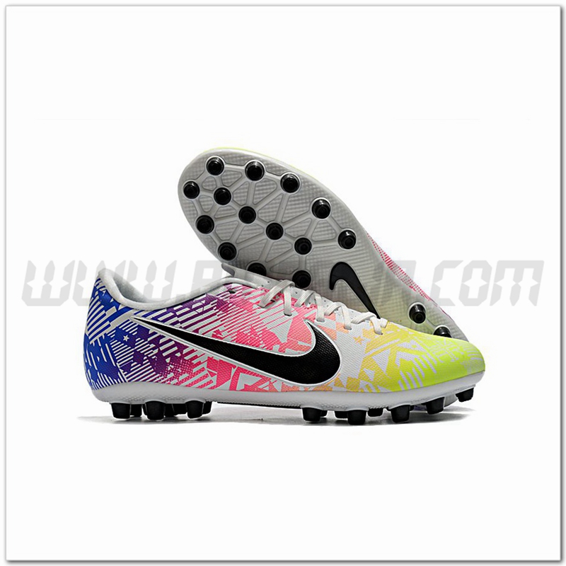 Nike Scarpe da Calcio Dream Speed Mercurial Vapor Academy AG Rosa/Giallo/Blu