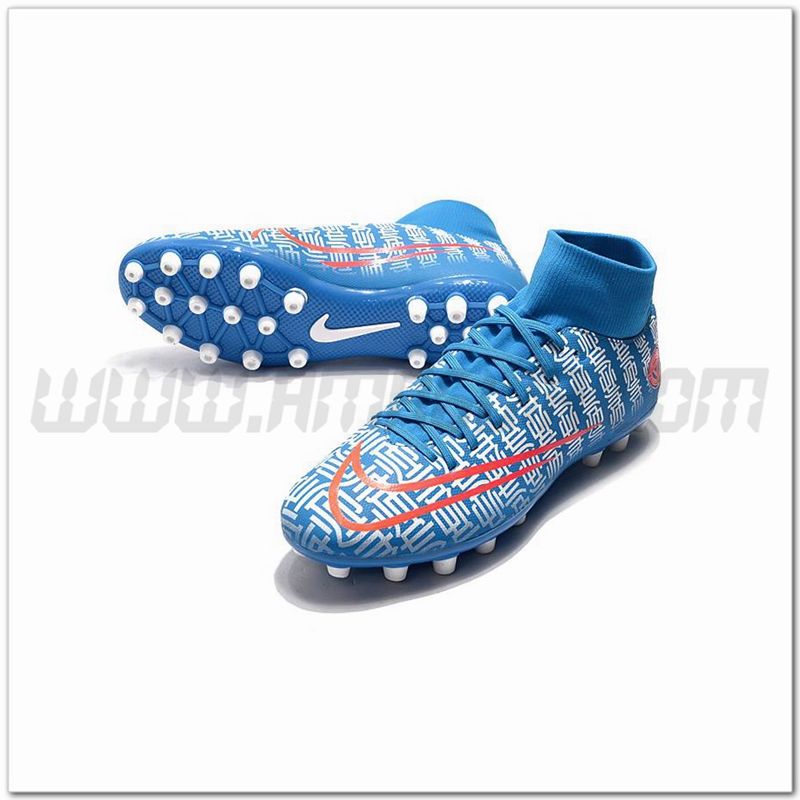 Nike Scarpe da Calcio Superfly 7 Academy CR7 AG Blu