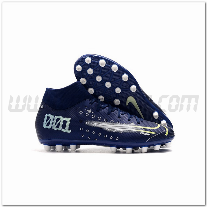 Nike Scarpe da Calcio Superfly 7 Academy CR7 AG Marines blu